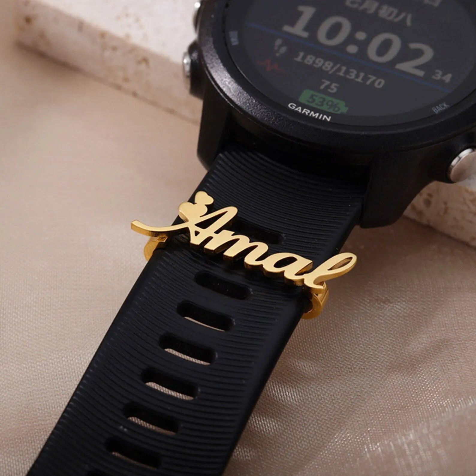 Stainless Steel Name Nameplate Creative Personalized Watch Band Custom English Letters Ornament Stainless Steel Name Nameplate Creative Personalized Watch Band Custom English Letters Ornament